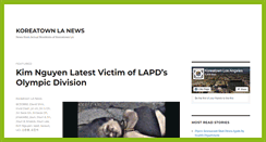 Desktop Screenshot of koreatownlanews.com